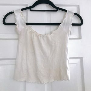 Ruffle Off the Shoulder Top